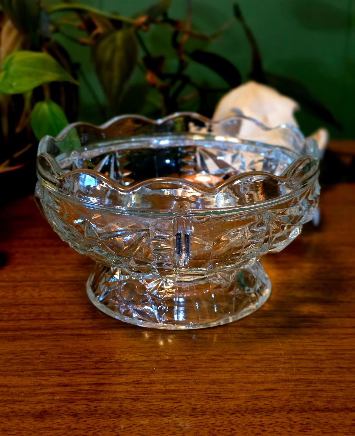 Clear Stars and Bars Lamp Base