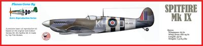 Reproduction Gold Edition Spitfire Mk IX (.60)