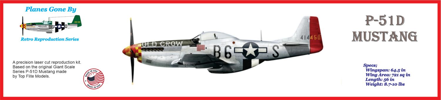 Reproduction Gold Edition P-51D Mustang