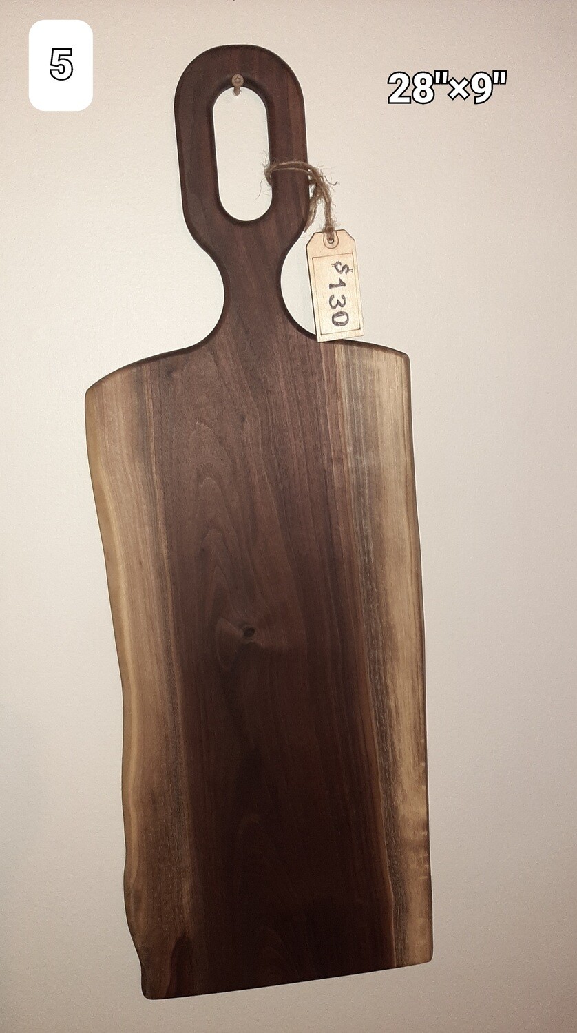 Charcuterie board - Black Walnut