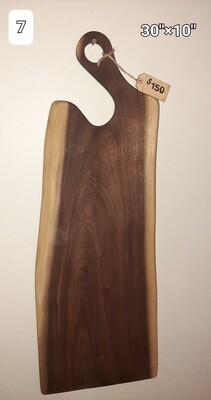 Charcuterie board - Black Walnut