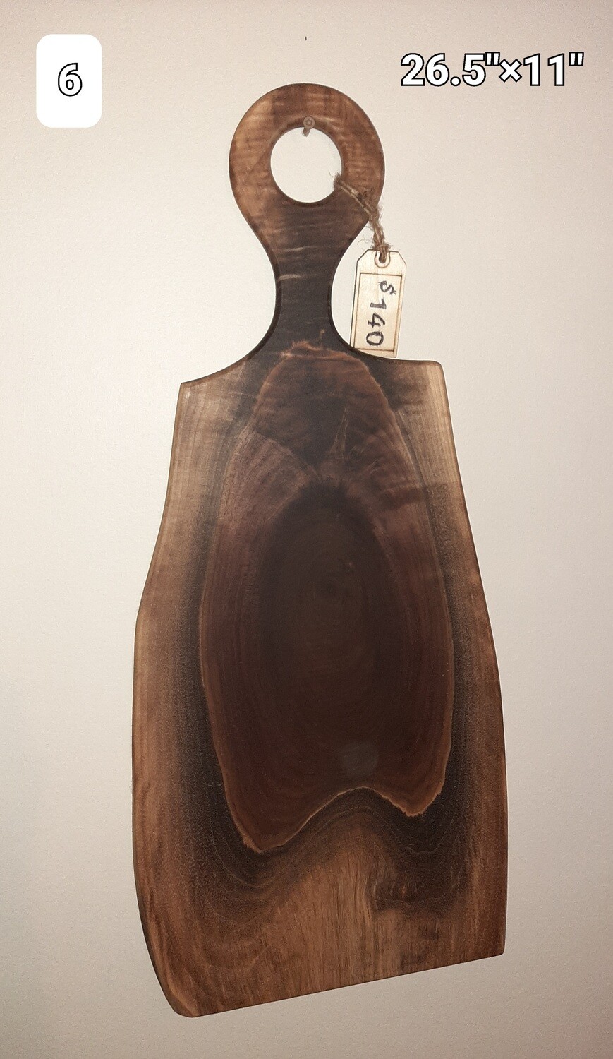 Charcuterie board - Black Walnut