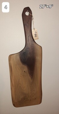 Charcuterie boards - Black Walnut