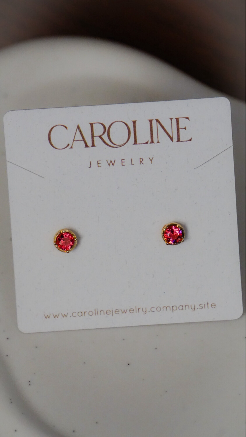 Baby Rubi Stud Earrings