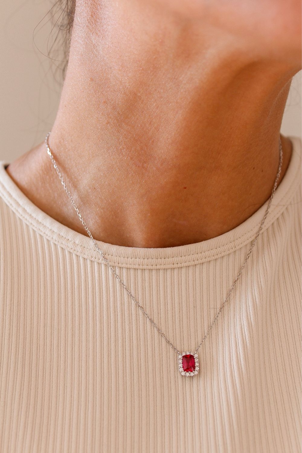 Rubi Crystal Necklace