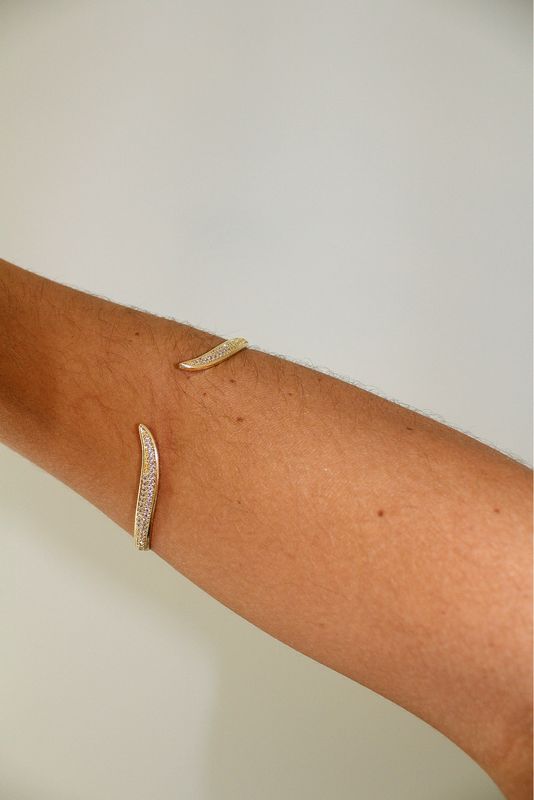 Mayara’s Bracelet In Plated Gold 18k