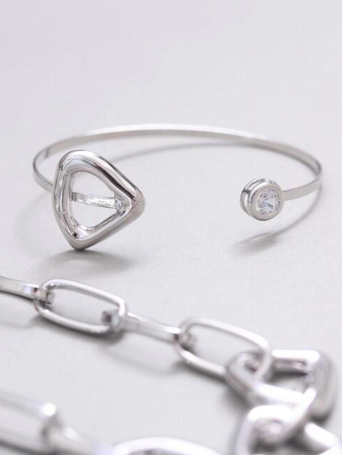 Cora’s Bracelet In White Rhodium