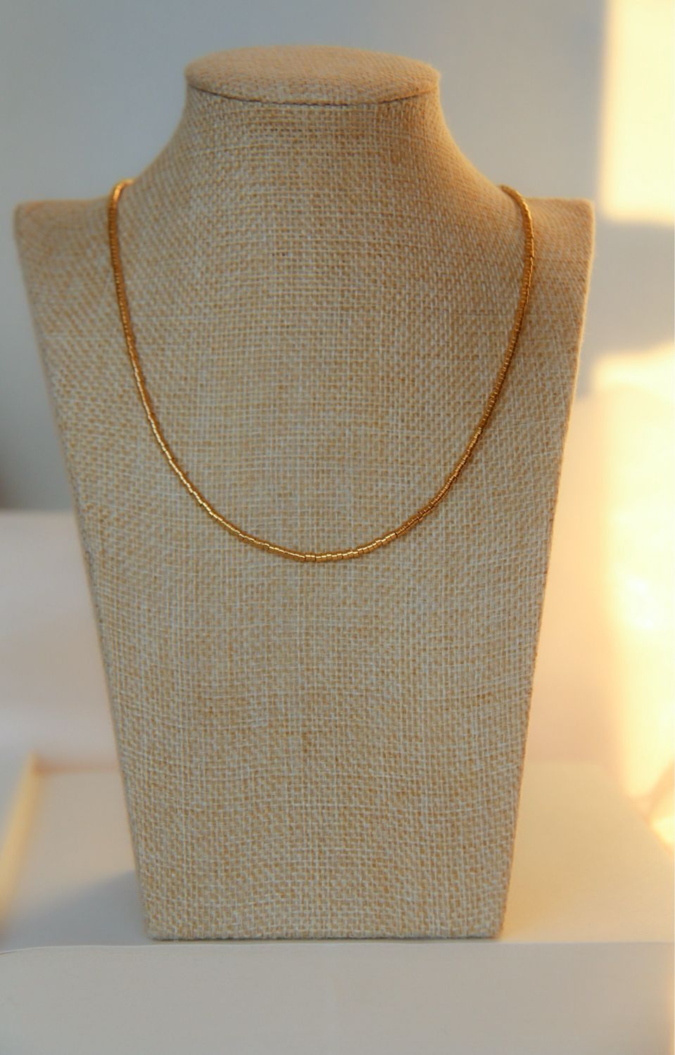 Minimalist Plated Gold 18k Necklace