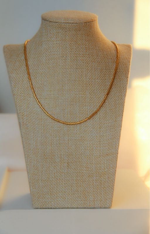 Minimalist Plated Gold 18k Necklace