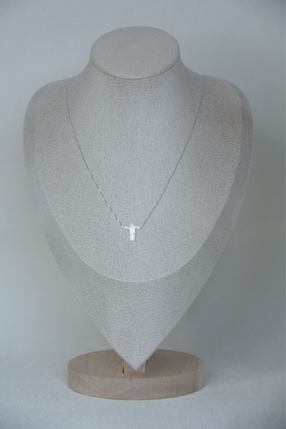 Christ The Redeemer Necklace In Sterling Silver
