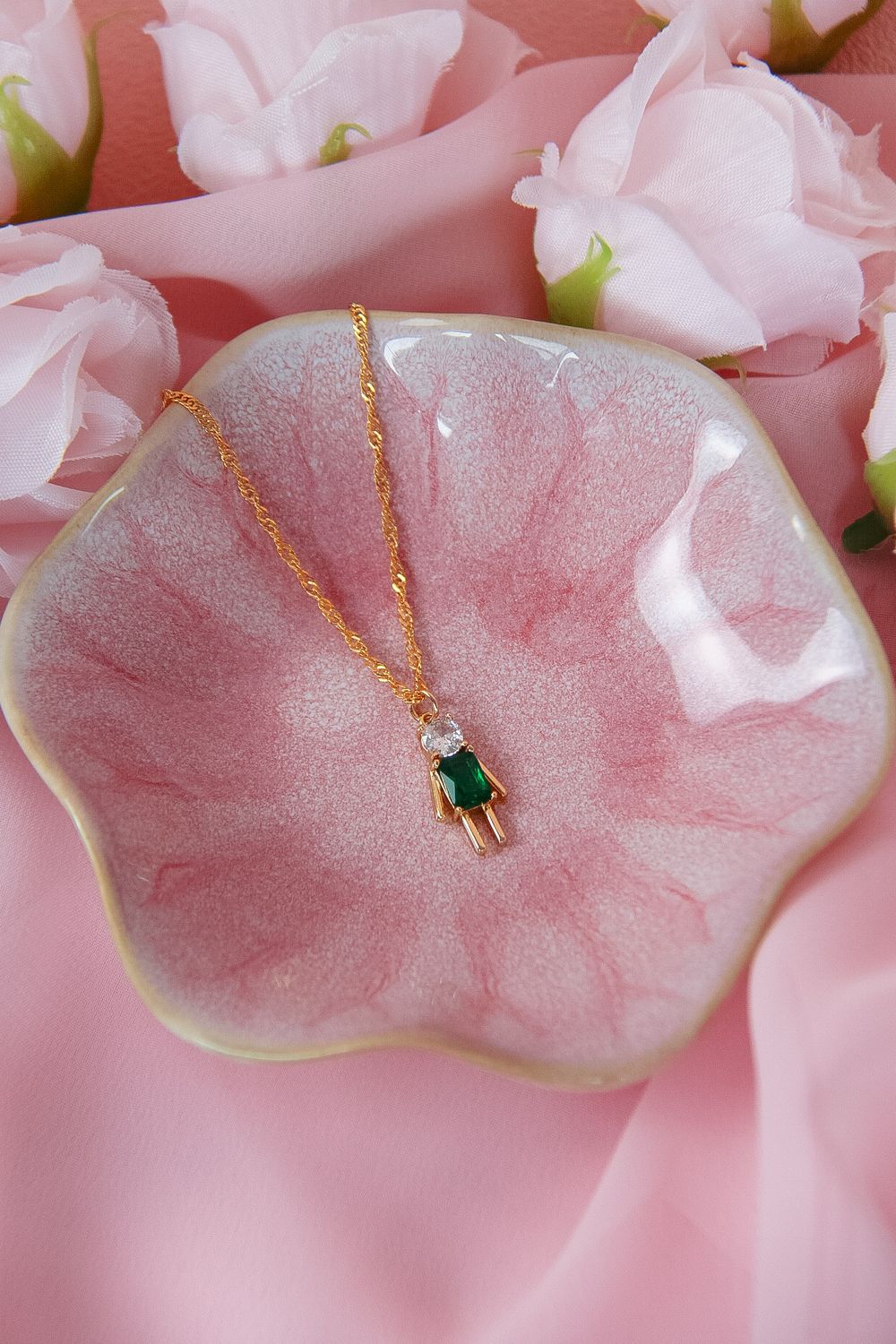 Minimalist Boy Pendant Necklace