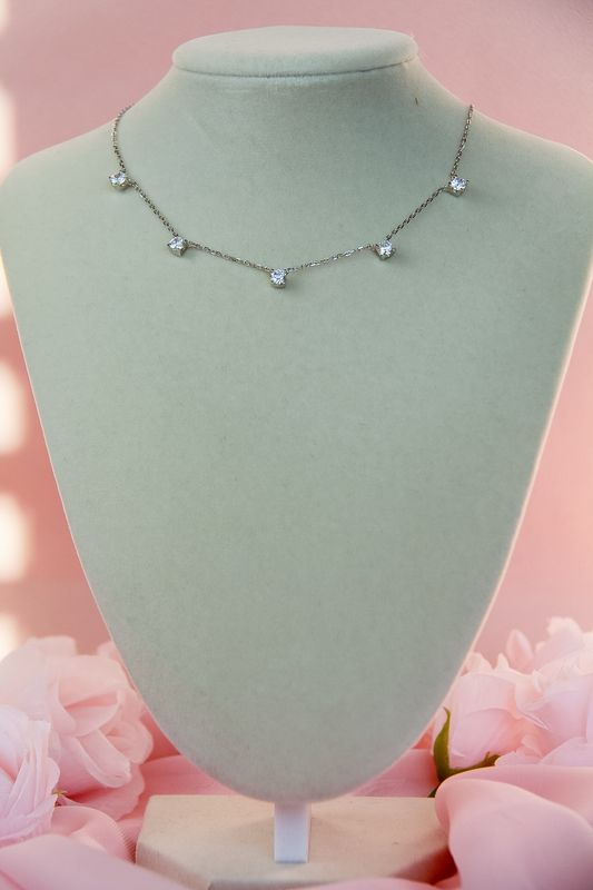Sterling Silver Flutter Necklace