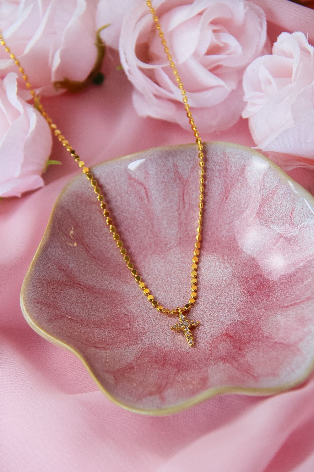 Simple Cross Necklace