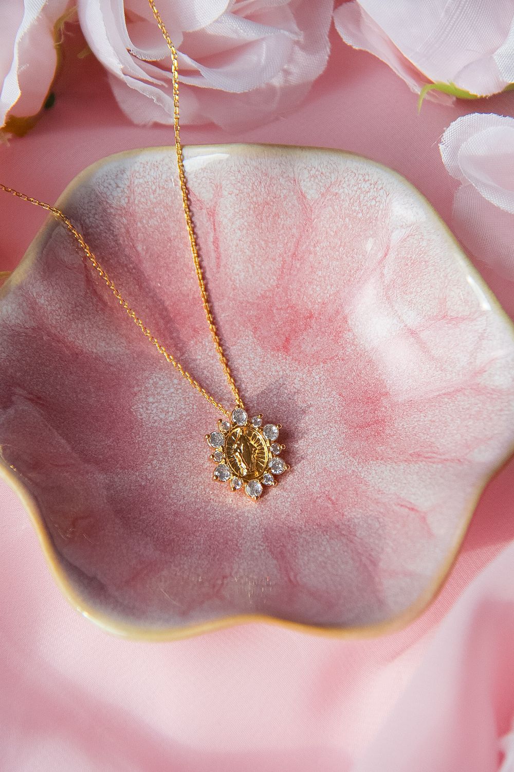 Virgin Mary Necklace