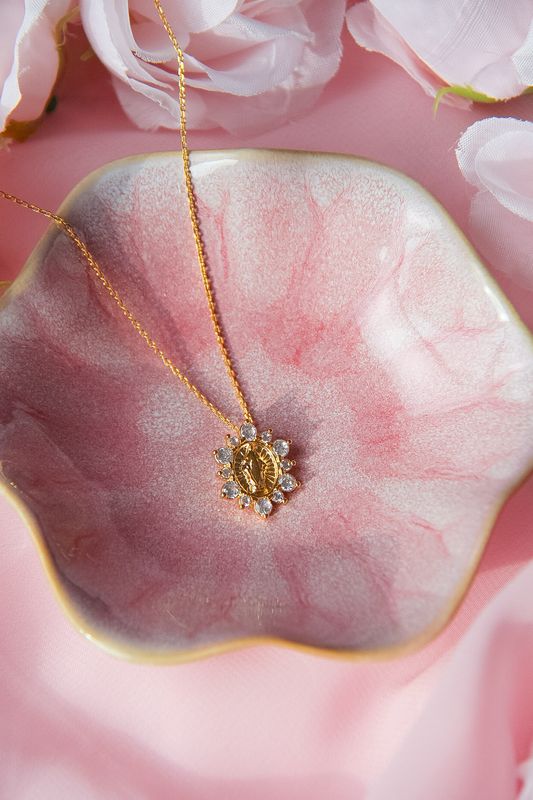 Virgin Mary Necklace