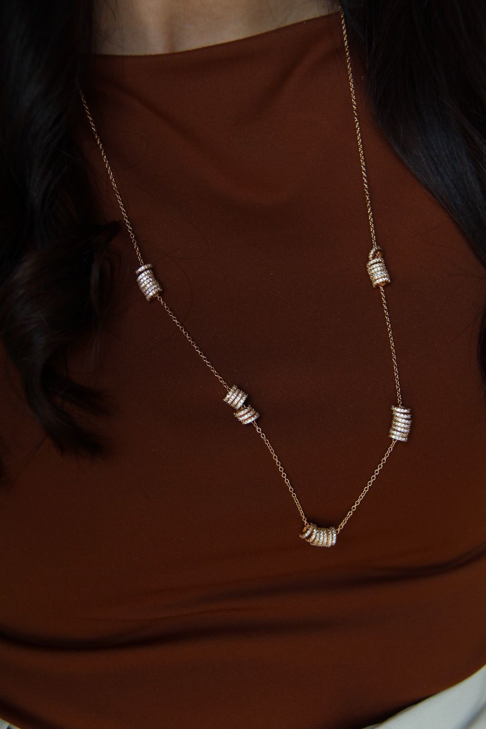 Audrey’s Long Necklace