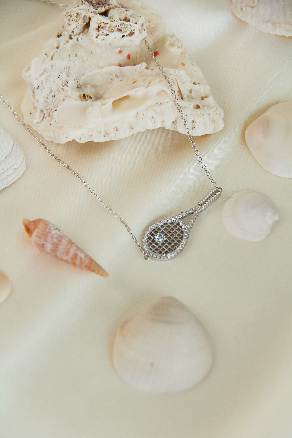 Beach Tennis In Light Blue Zircon