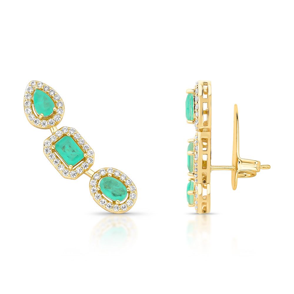Nikki Tourmaline Earcuff
