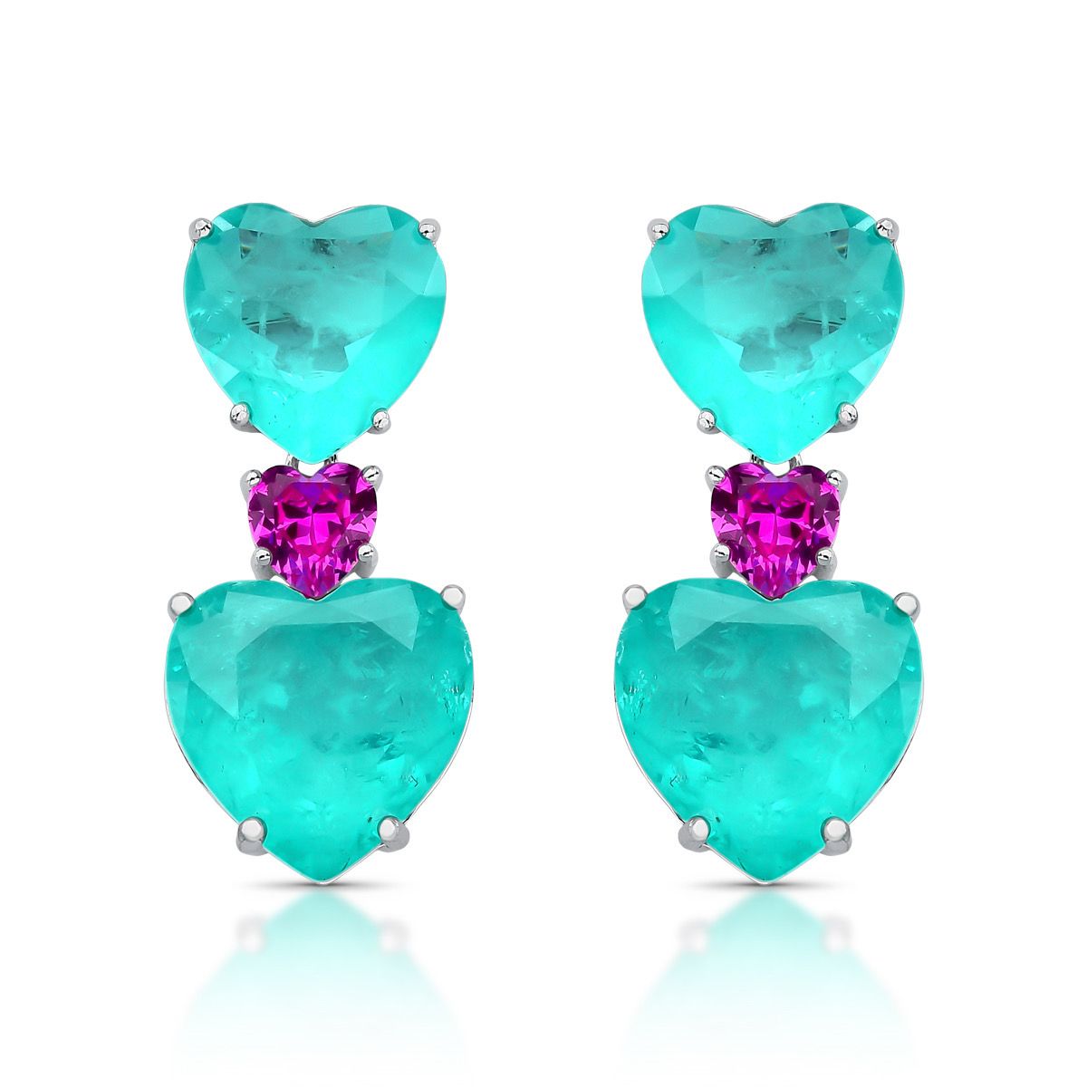 Ludmila’s Earrings In Sterling Silver