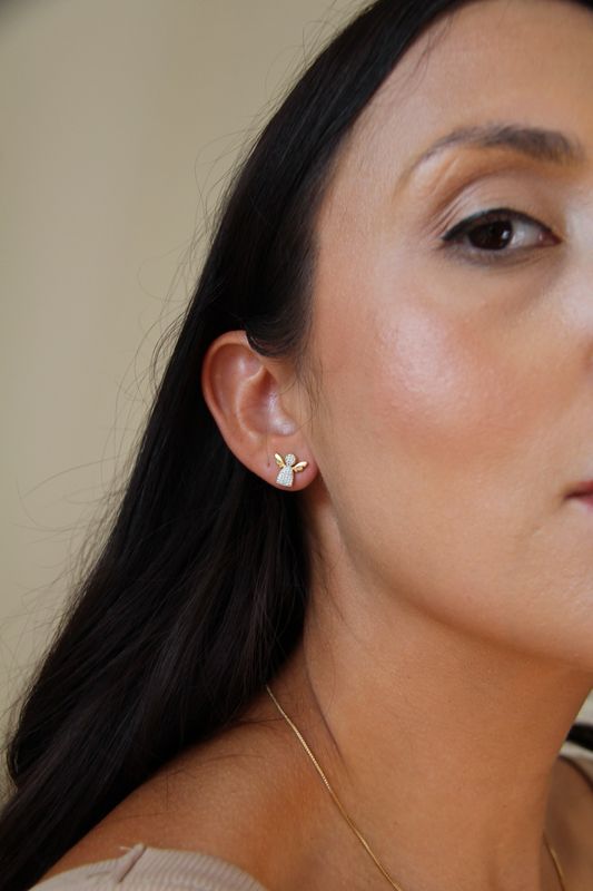 Delicate Angel Earrings