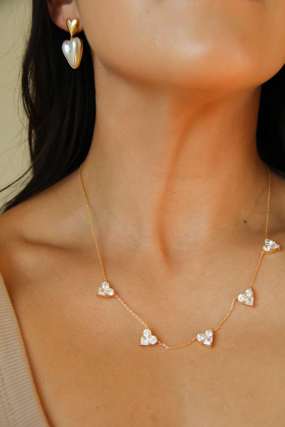 Lala’s Necklace In Plated Gold 18k