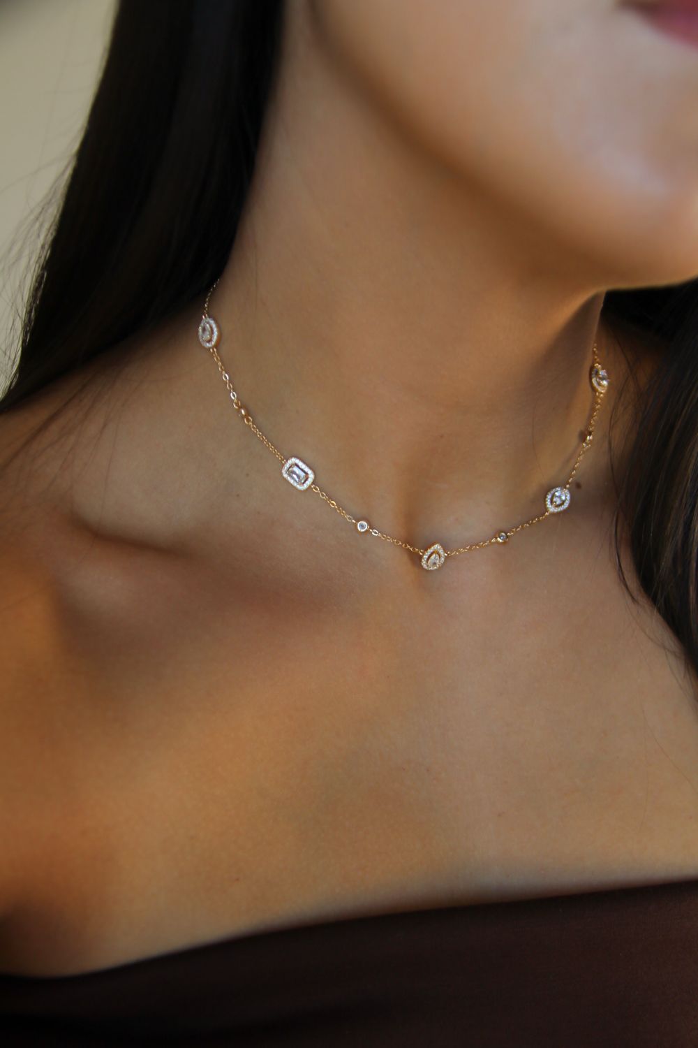 Mila’s Necklace In Plated Gold 18k