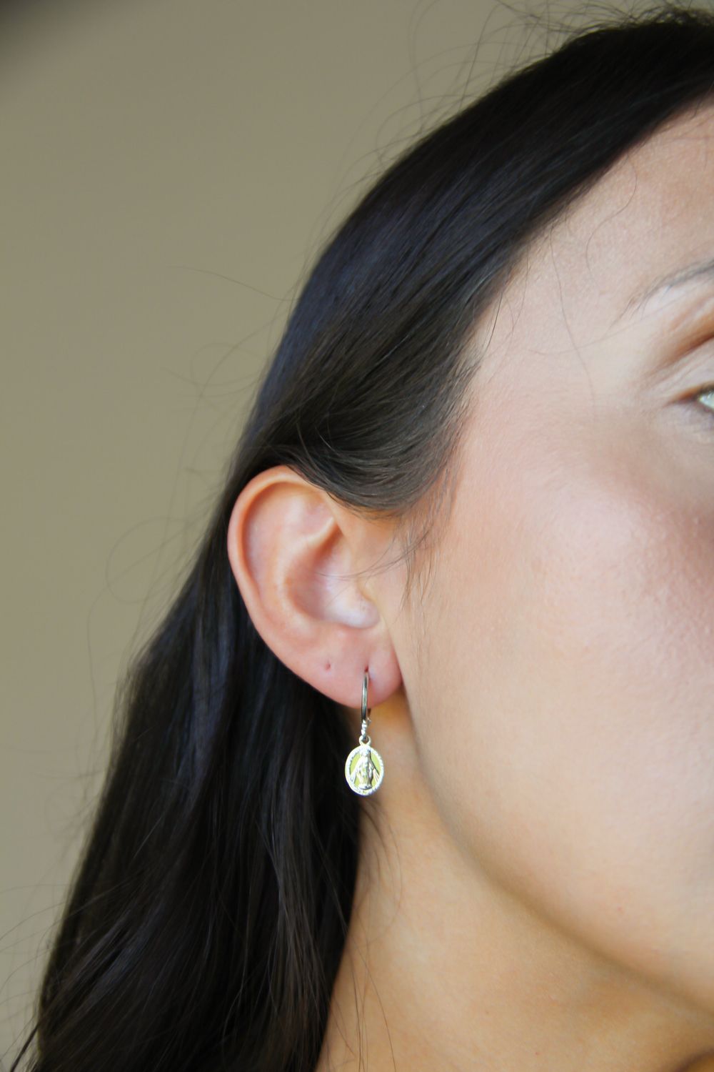 Minimalist Mary’s Hoops In White Rhodium