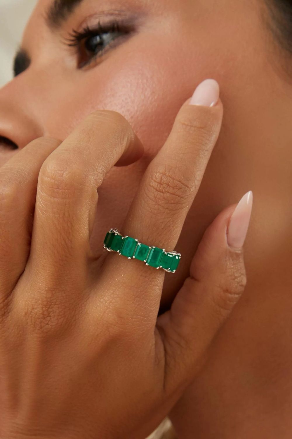 Emerald Ring Size 7