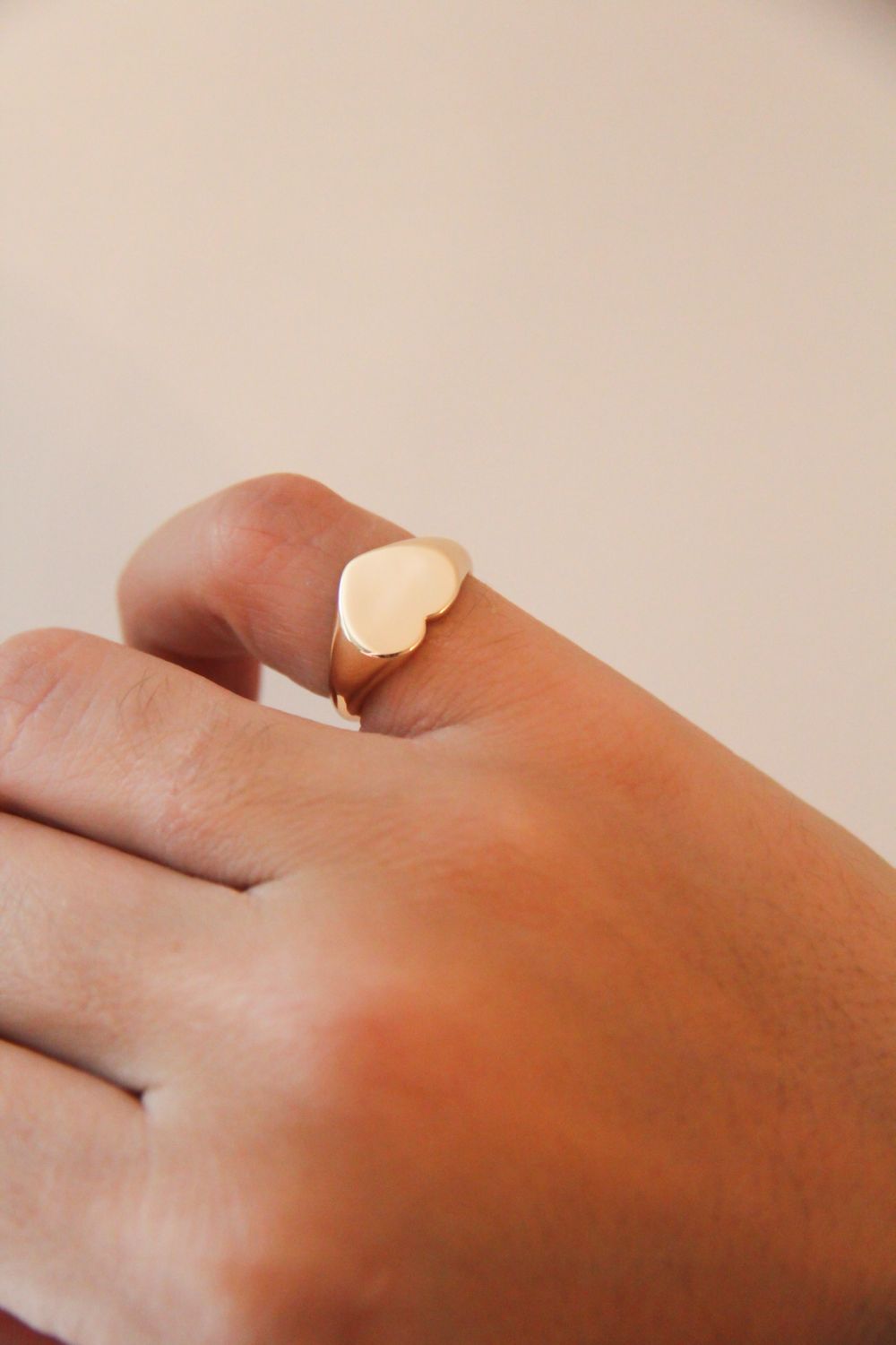 Pinky Heart Ring