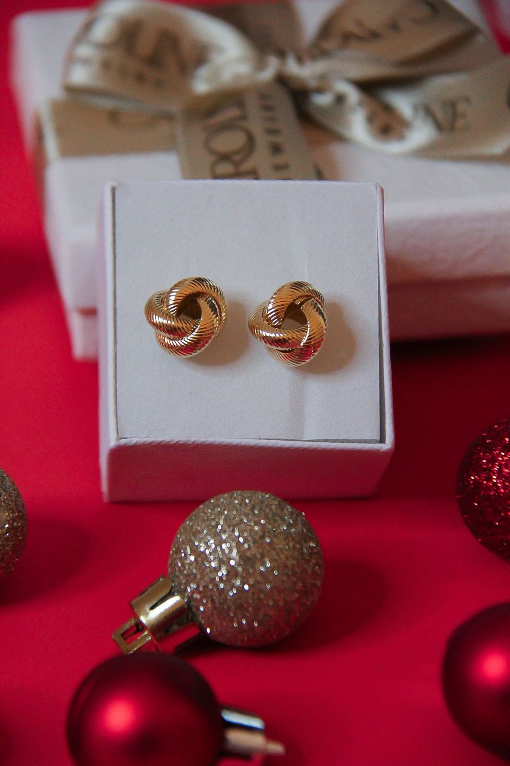 Twisted Stud Earrings