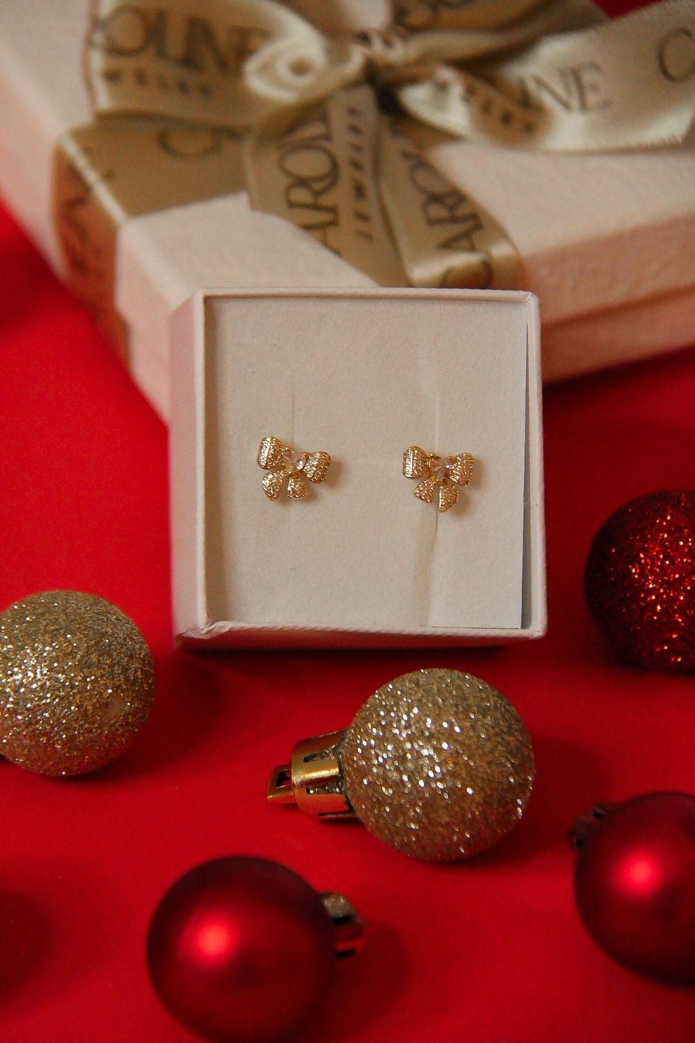 Annie’s Bow In Plated Gold