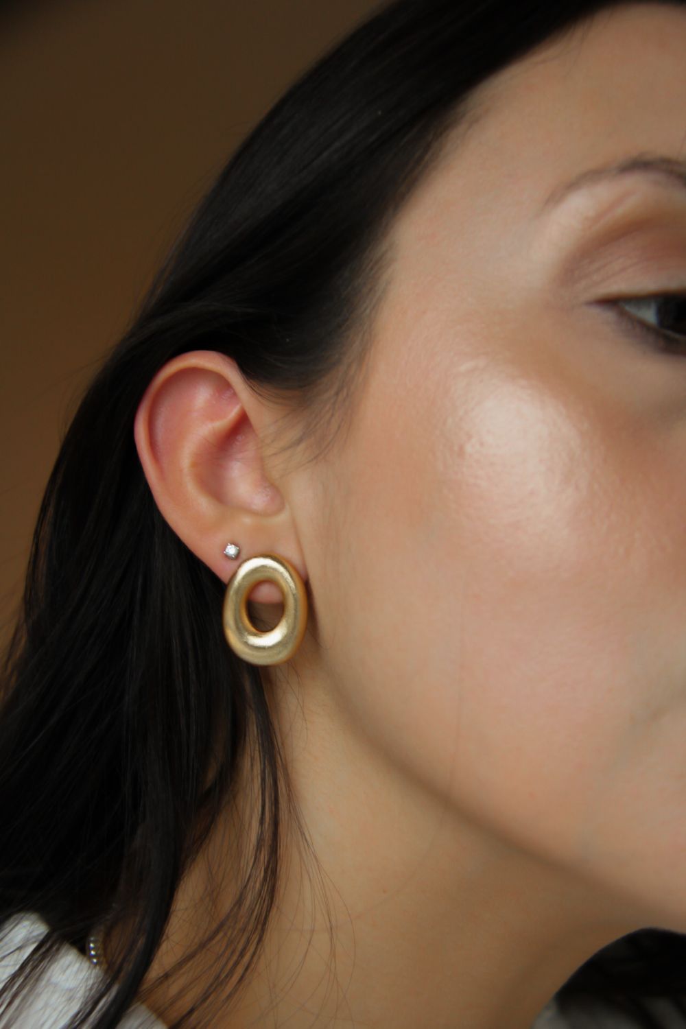 Matte Organic Shape Earrings