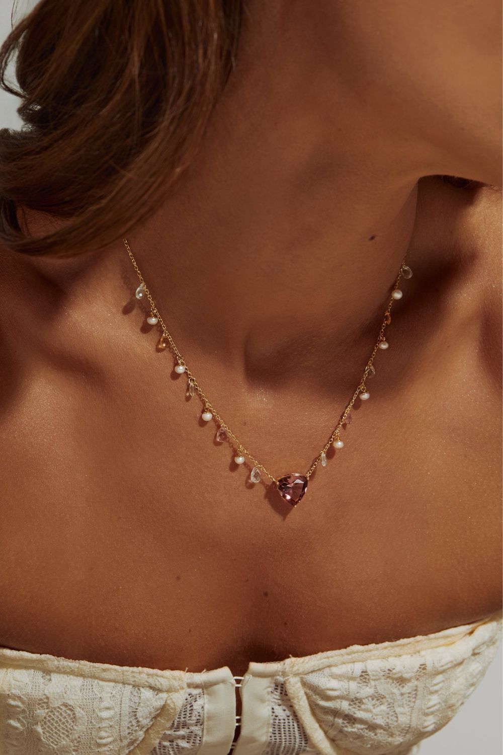 Blushing Love Necklace
