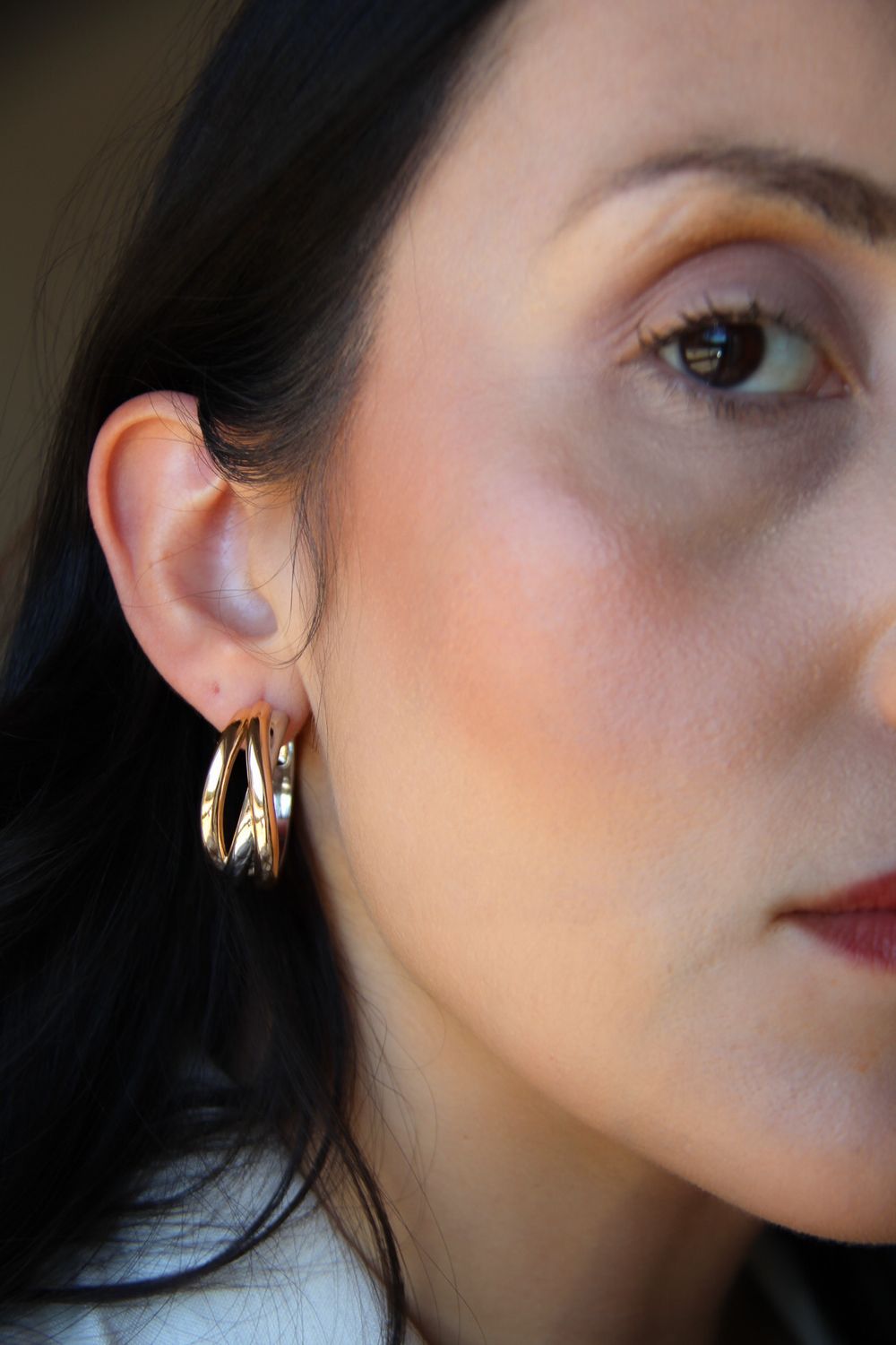 Mix Metals Hoops