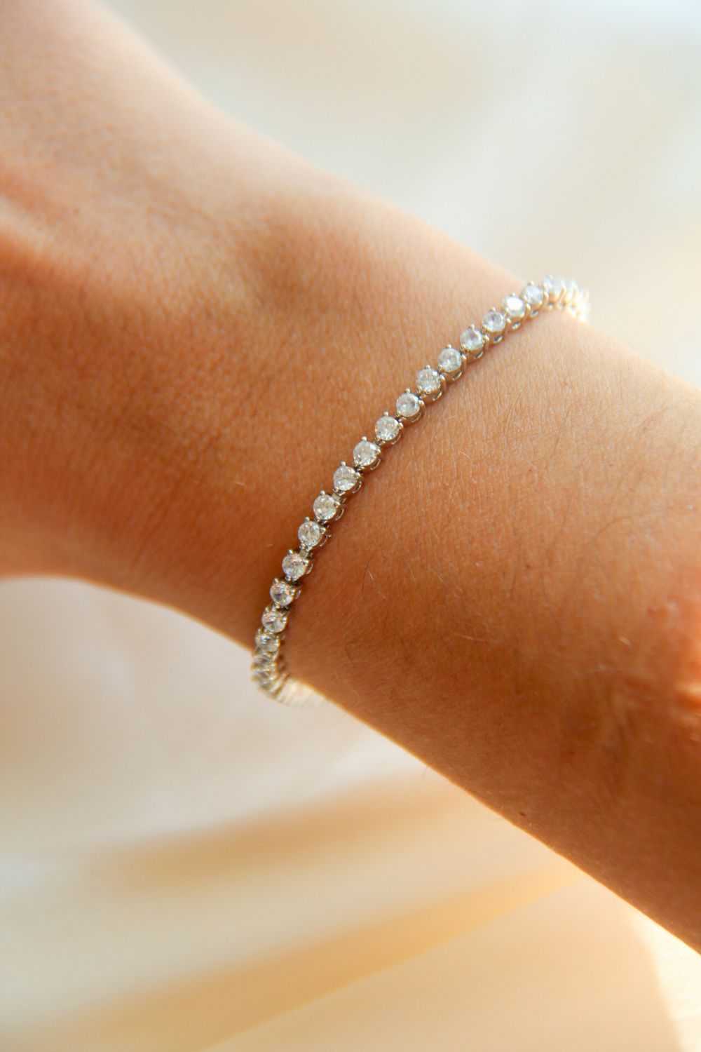 Delicate Tennis Bracelet