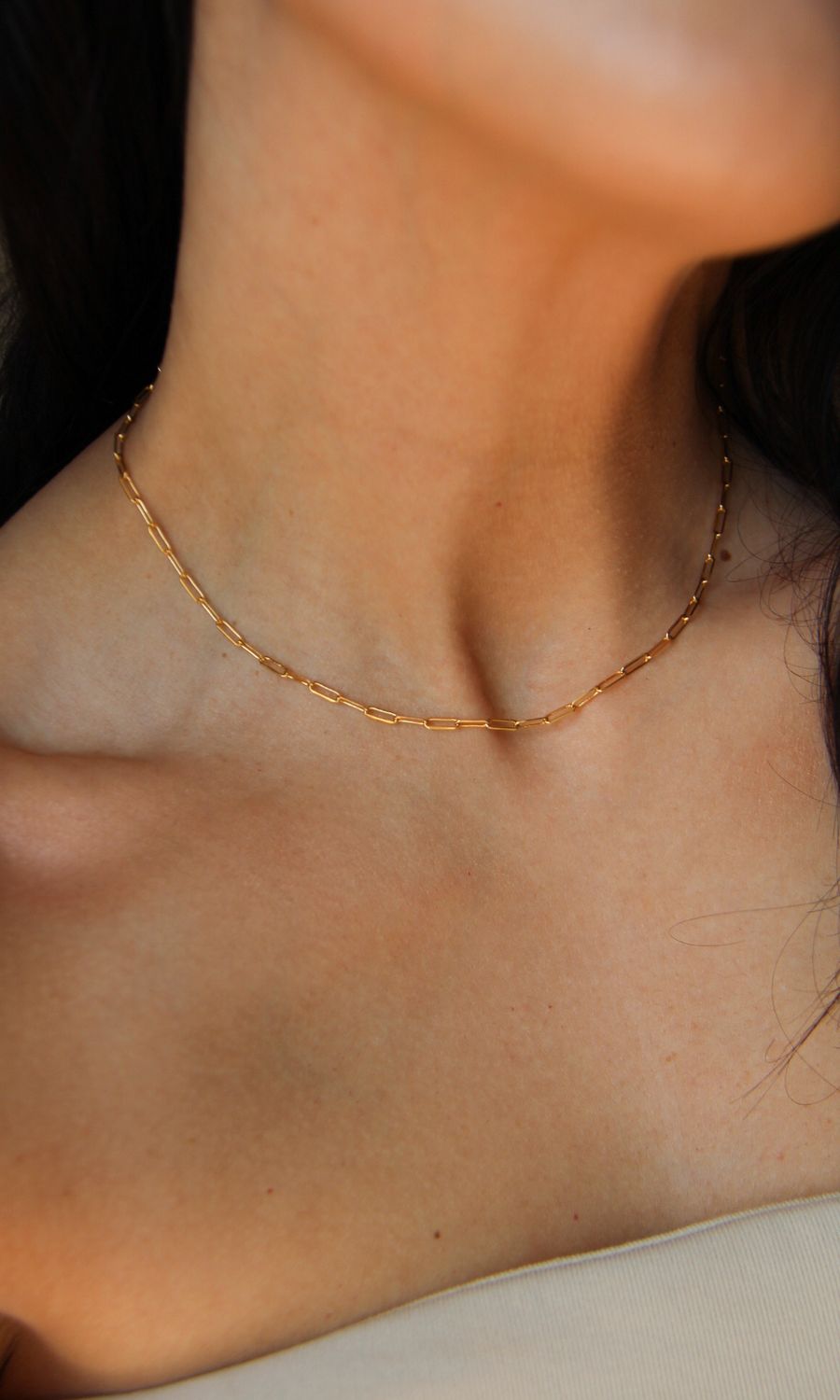 Dainty Paper Necklace