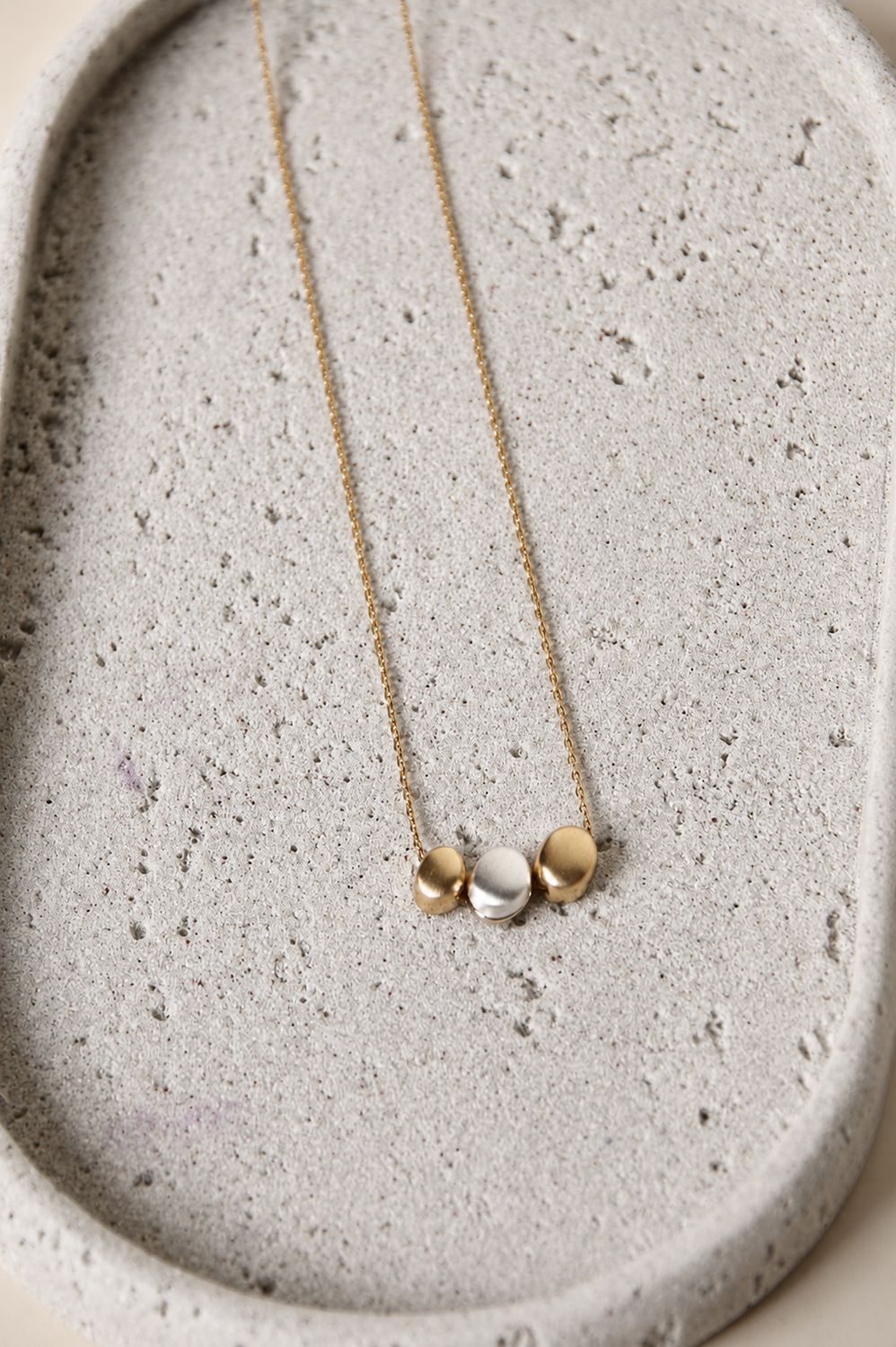 Matte Mix Metals Necklace