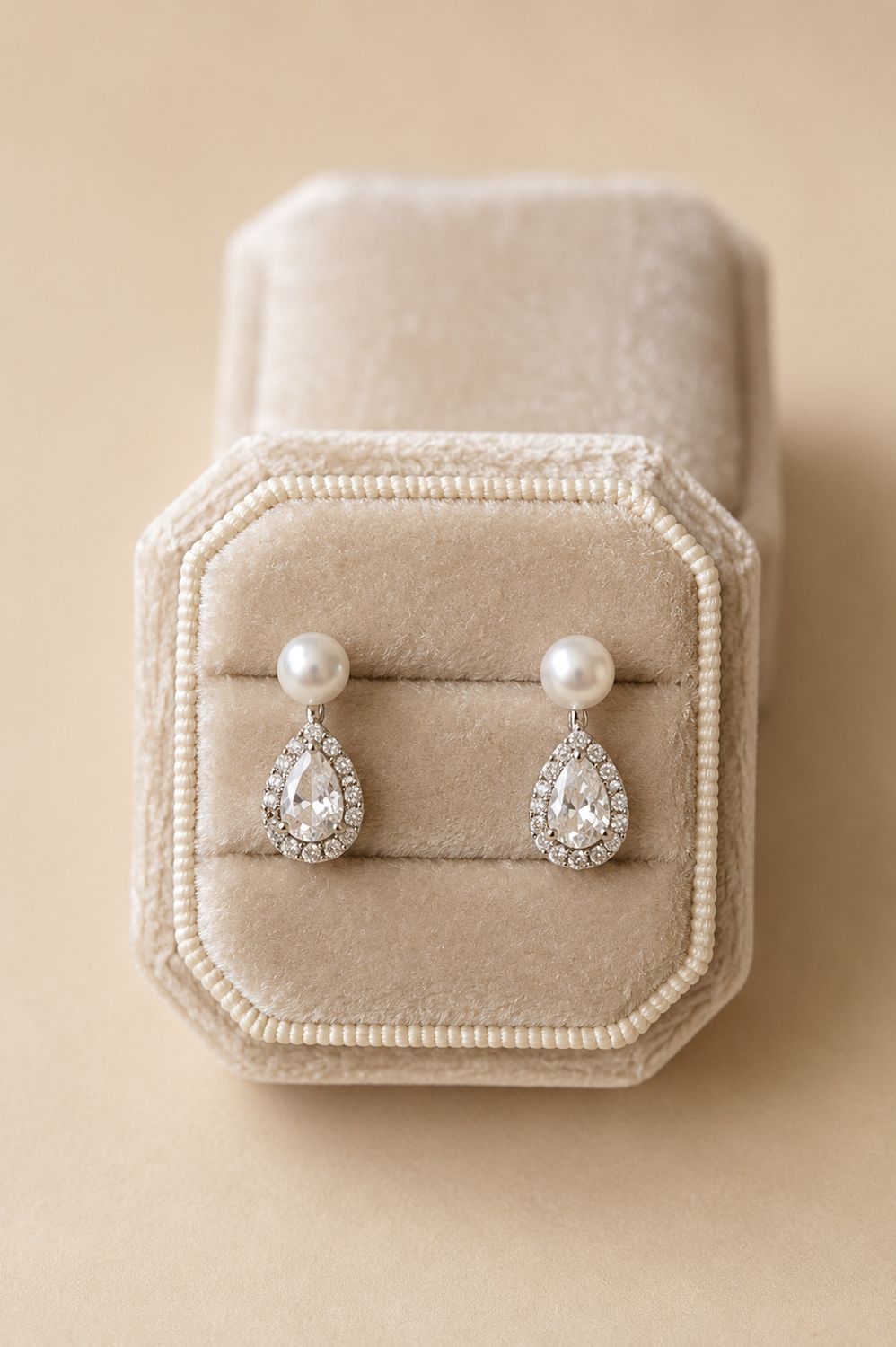 Delicate Pearl Earrings