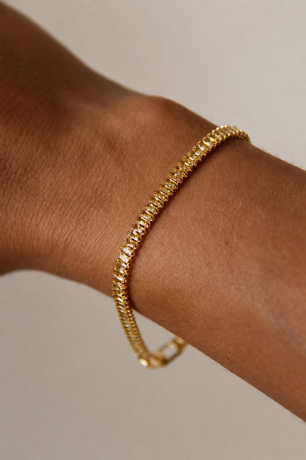 Yellow Zircon Bracelet