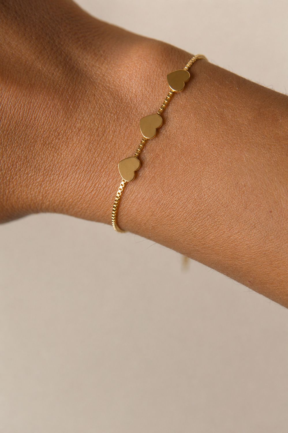 Triple Heart Bracelet
