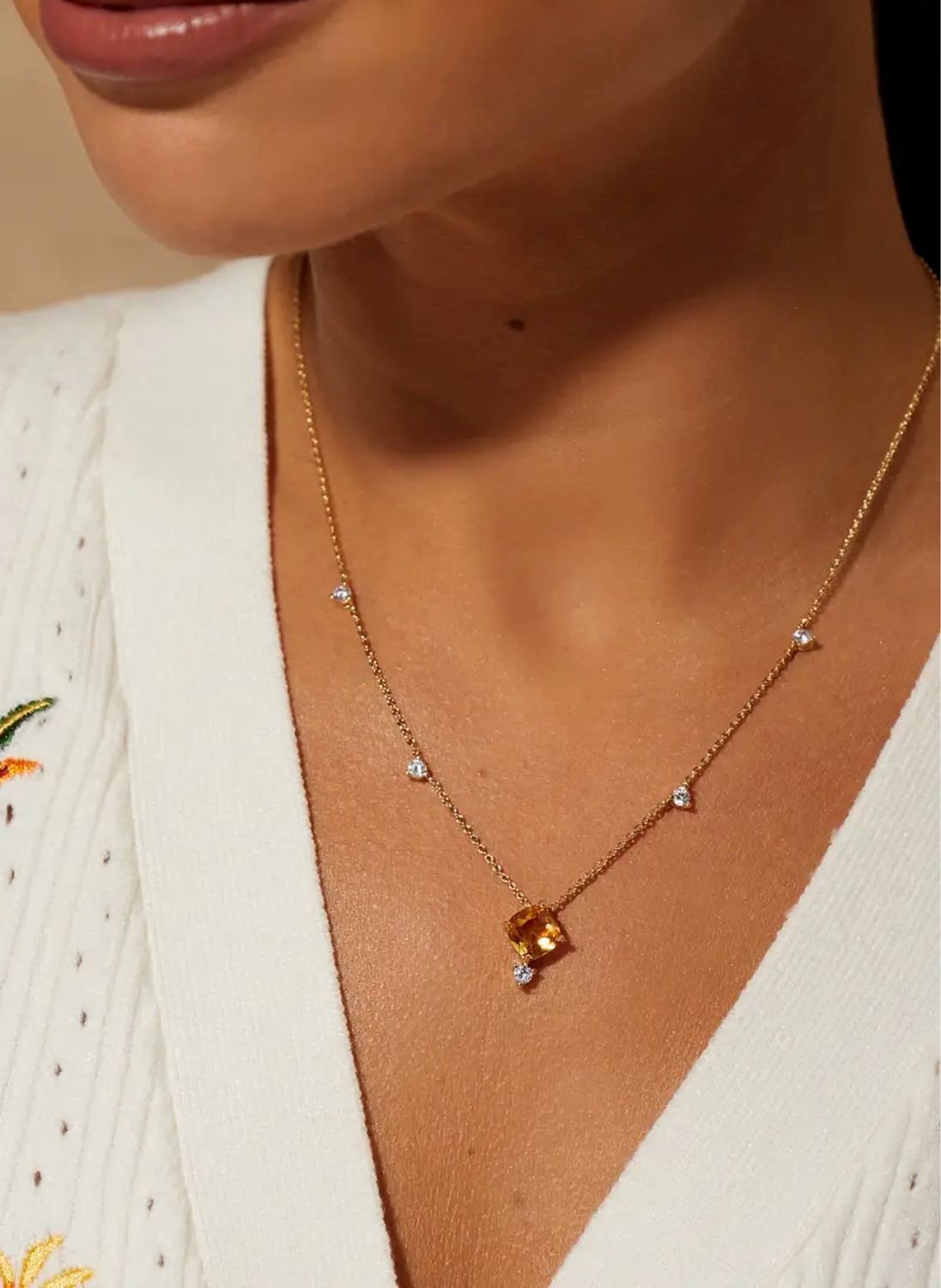 Citrine Necklace