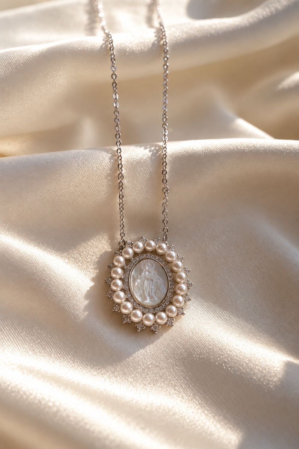 Religious Medal Necklace