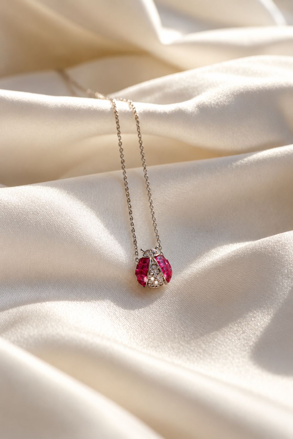 Lady Bug Necklace