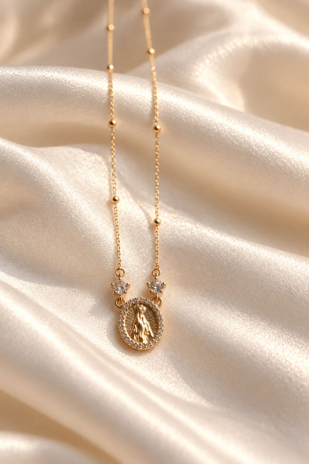 Delicate Religious Medal