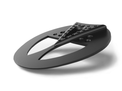 3D Half Mesh 3 Degree Pad size 3 price per pair