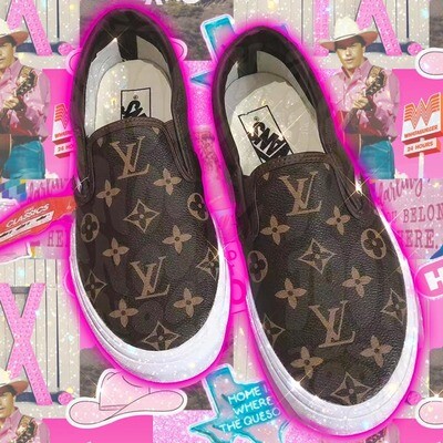 VANS LV leather