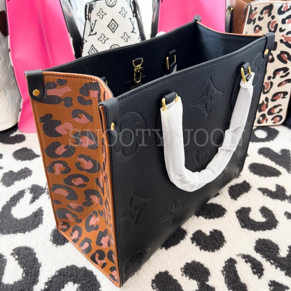 LV leopard on the go