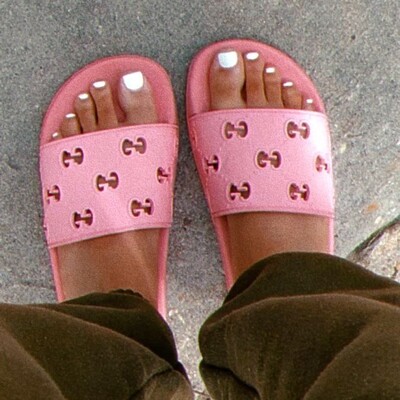GG monogram slide