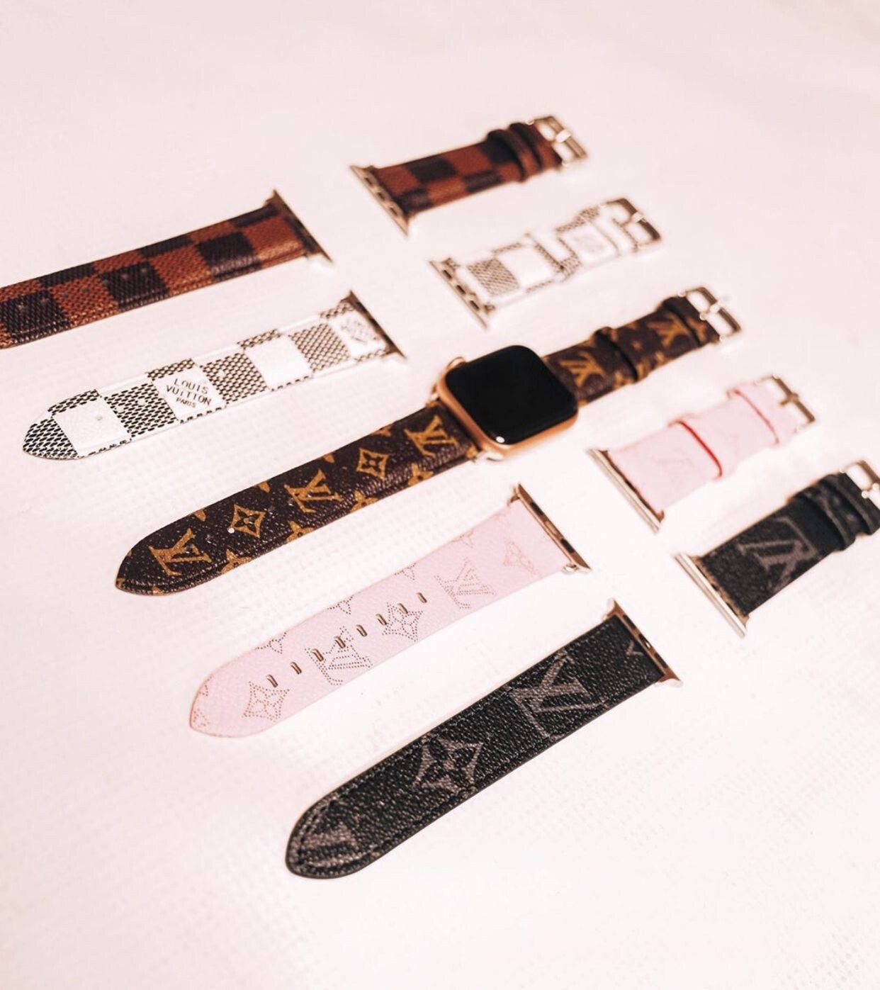 LV apple watch band