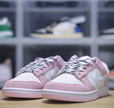 NIKE luxe pink suede